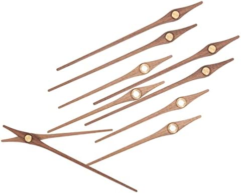 5-Piece Wooden Clock Hands