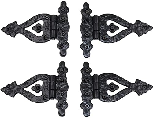 The Metal Magician Black T-Strap Hinges