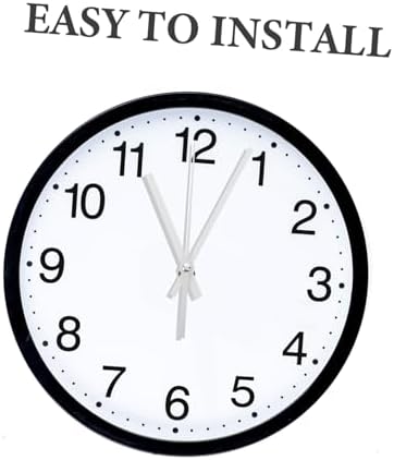 Sturdy Plastic Clock Hands Set for DIY and Decor