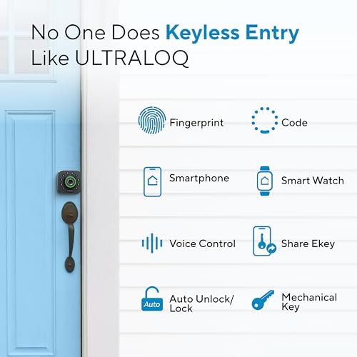 ULTRALOQ Smart Lock U-Bolt Pro