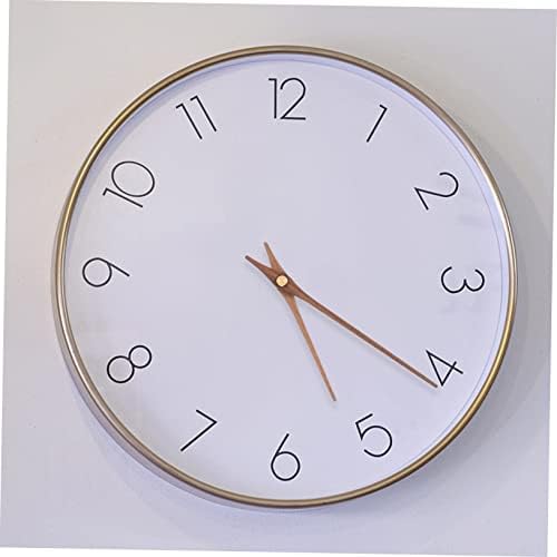 Sturdy DIY Wall Clock Parts 5 Set Walnut Wood and Copper Clock Mechanisms
