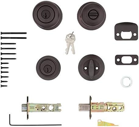 690 Cove Knob Deadbolt Combo