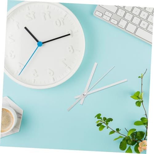 Sturdy Plastic Clock Hands Set for DIY and Decor