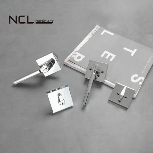 NCL Elegant Entry Door Lever with Single Cylinder Deadbolt