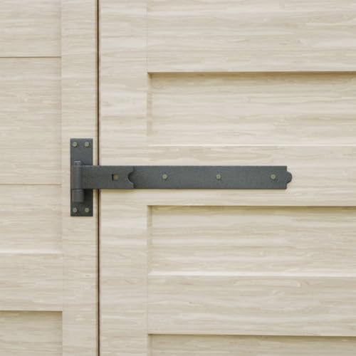 Sturdy Wrought Iron Offset Pintle Hinge 19 4-Pack