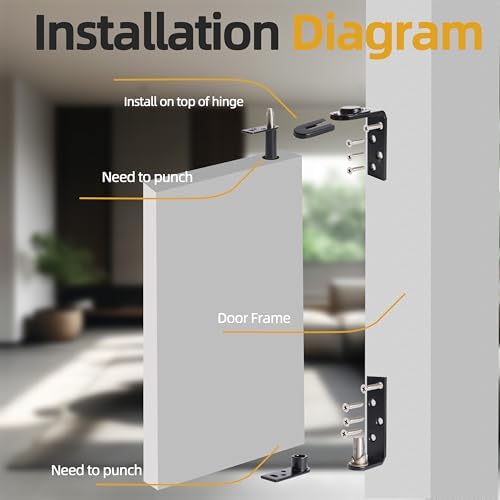 High-Quality Dual-Swing Cafe Door Hinges for Heavy Duty Use