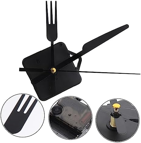 ANDRESLAD DIY Clock Mechanism Kit - Quiet Sure-Handling quartz Watch Parts