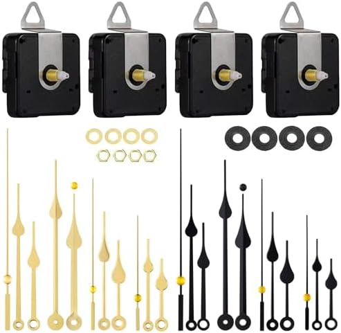 Precision Shaft Clock Kit with Replacement Clock Hands