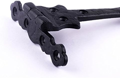 Welcome to Home Smooth Operation 6-Inch Painted Wrought Iron Door Hinges