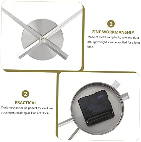 Precision Battery-Operated Clock Kit with LED Lights Waterproof DIY Clock Mechanism