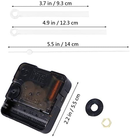 Long-Hand Spade Movement Clock Kit - Elegantly Made for Precision Style