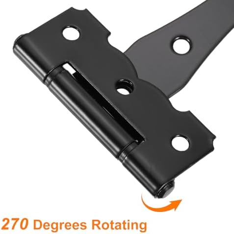T-strap Door Hinges for Sheds Barns Rustic Durable