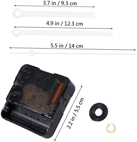 Holibanna 3-Piece quartz clock Kit with Silent Movement