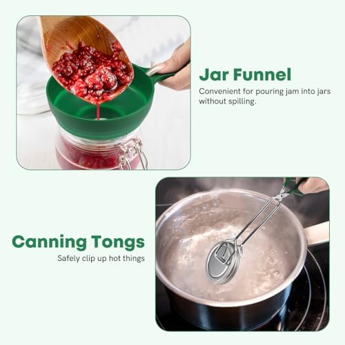 Perfect for Canning and Pickling Beginner-Friendly 215QT Canning Kit