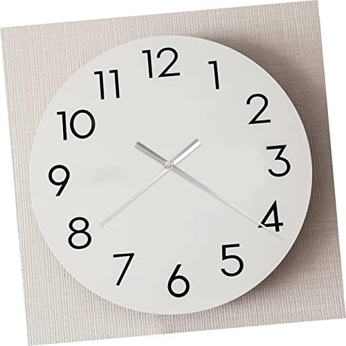 Precision Battery-Operated Clock Movement Kit with Silver Shaft and Handles