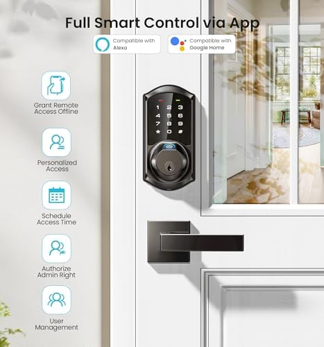 Veise Fingerprint Smart Lock Set