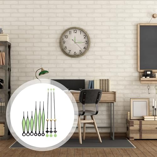 HOMSFOU 10-Pack DIY Clock Kit Replacement Hands for Repairing Clocks
