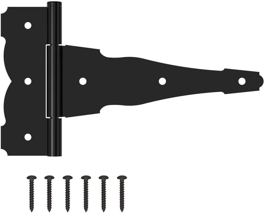 National Hardware Black T-Hinge Decorative 10 Pack of 1