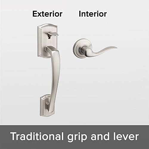 Front Door Handleset with Microban Protection