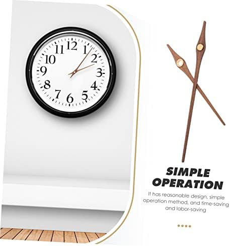 5-Piece Wooden Clock Hands