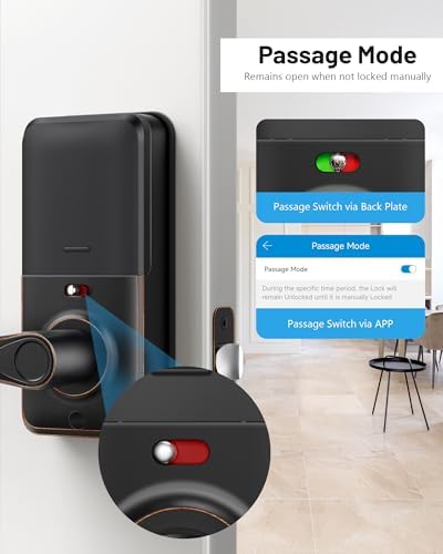 Zowill Smart Door Lock with Fingerprint Entry