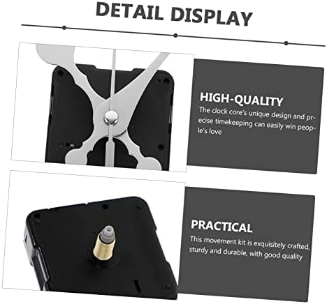 4-Pack DIY Clock Movement Kit Quentinian-InsPIred Clock Hands Easy to Install