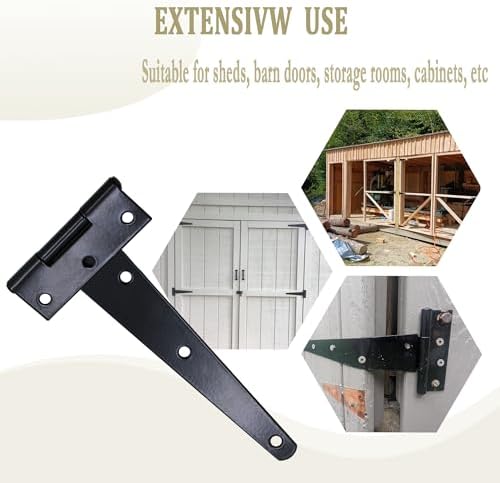 Simple Durable Heavy-Duty Door Hinges