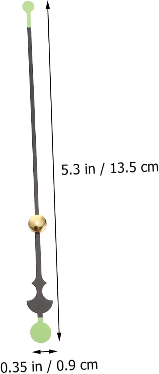 10-Piece Luminous LED Clock Supplies for DIY Clock Making