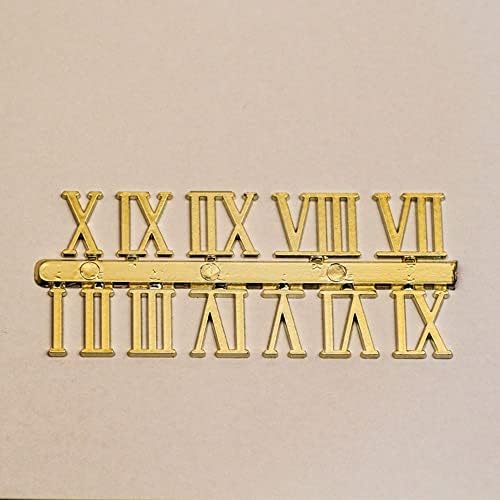 DIY Digital Clock Numbers Kit - Roman Numerals Silver