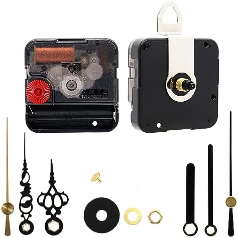 Sweep Silent Premium Replacement Clock Mechanism with 12888 for TIKROUND Clocks