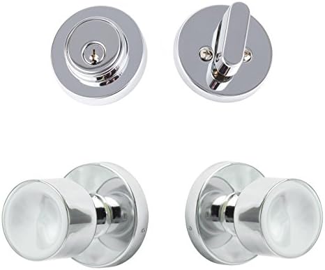 Sure-Loc Knob Deadbolt Polished Chrome