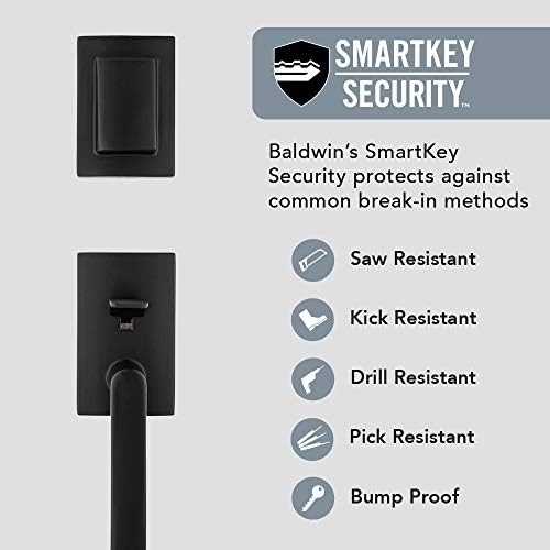 Secure and Modern Front Entry Door Handleset