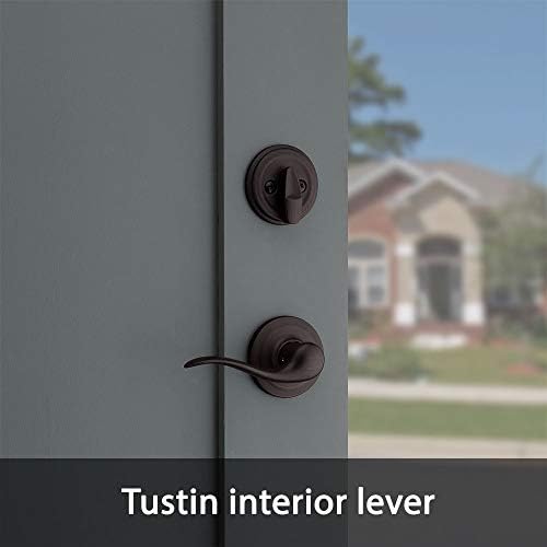 Kwikset Arlington Front Door Lock Set with Rekey Deadbolt and Smart Key