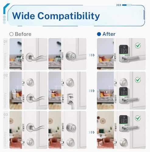 KUCACCI Smart Keypad Door Lock