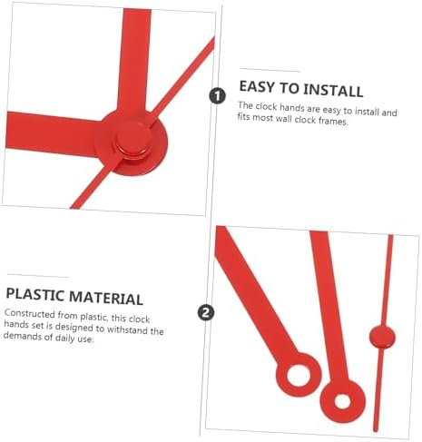 10 Replacement Clock Hands Set for Aluminum Mechanisms
