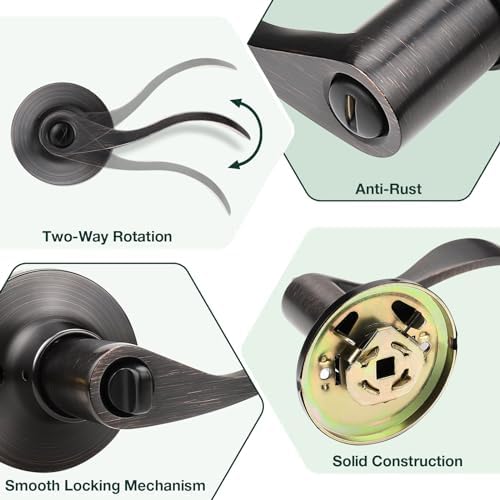 Privacy Door Handles Set