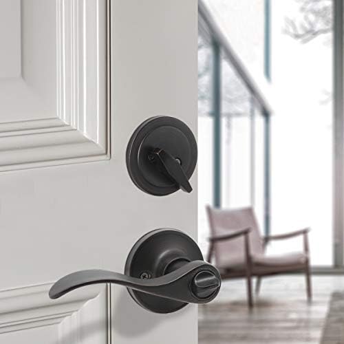 Secure Entry Door Gobrico - FrontExterior Door Lever Lockset