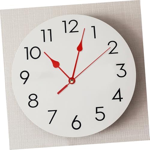 Home Clock Movement Kit Red Accurate Time quartz Clock Easy to Install