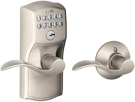 Sleek Keypad Design Sleek Stylish and Secure Door Lock from Schlage