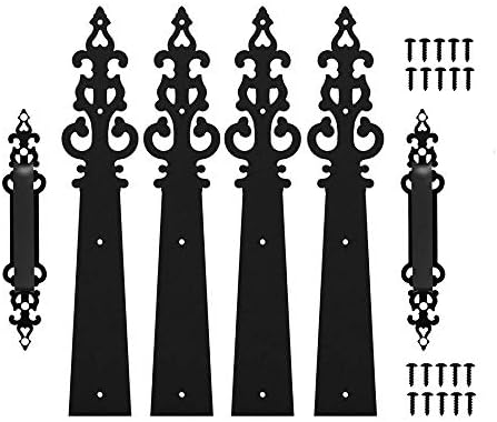 Premium Steel Hinges for Carriage Doors
