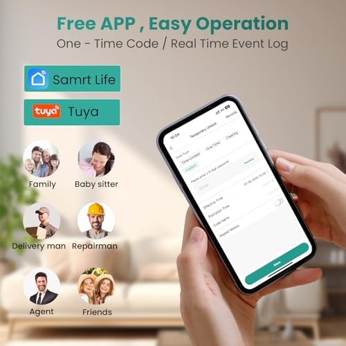 Secure Smart Door Lock for Home Entry