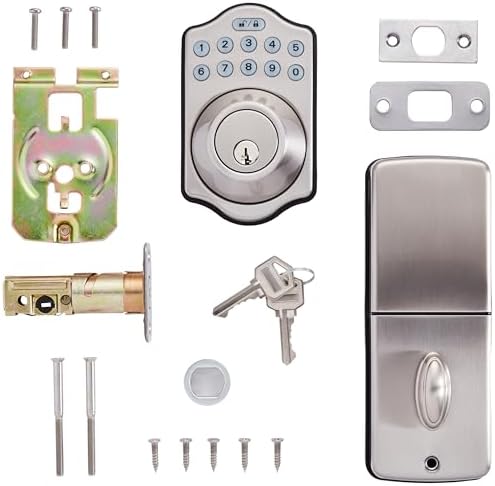 Secure Entry with Amazon Basics Keyless Door Lock
