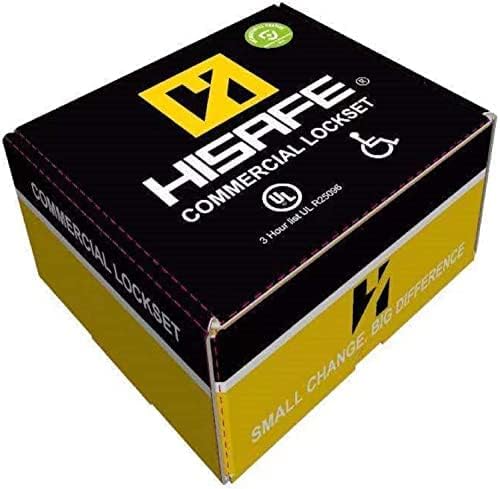 HISAFE Heavy Duty Commercial Passage Door Lever
