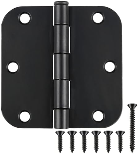 Matte Black Door Hinges 35-inch