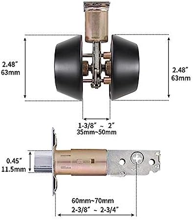 Double-Keued Deadbolt Lock