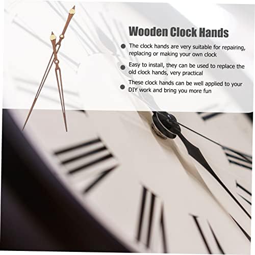 Large Wooden Wall Clock Pointers