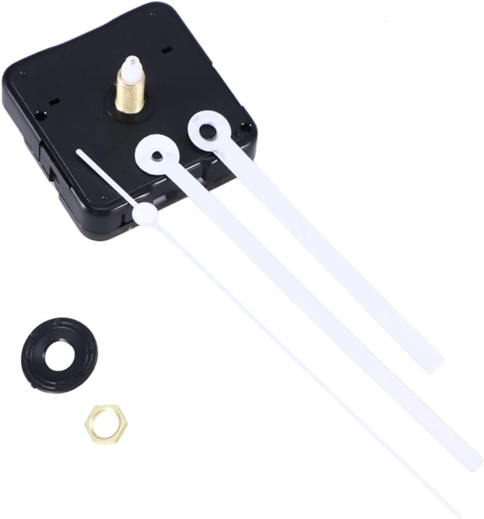 VOSAREA Black Clock Movement Kit
