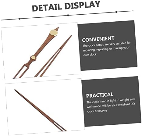 Large Wooden Wall Clock Pointers