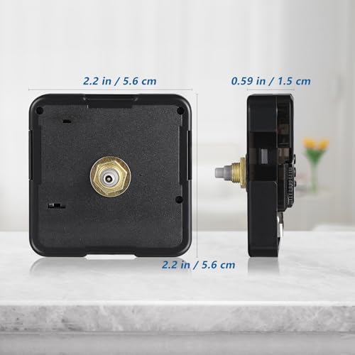Precision quartz clock movement replacement parts