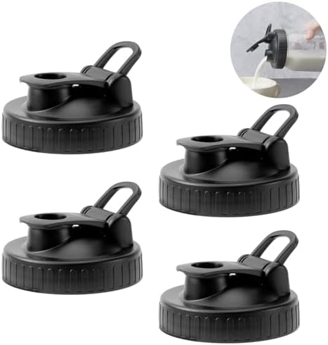 FyndraX Mason Lids for Drinks Salads Measures - 4-Piece Set